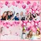 60-Piece Metallic Pink 12-Inch Latex and Confetti Balloons – Perfect for Birthday, Baby Shower, Wedding, and Princess-Themed Party Decorations It keeps all the details while improving rea